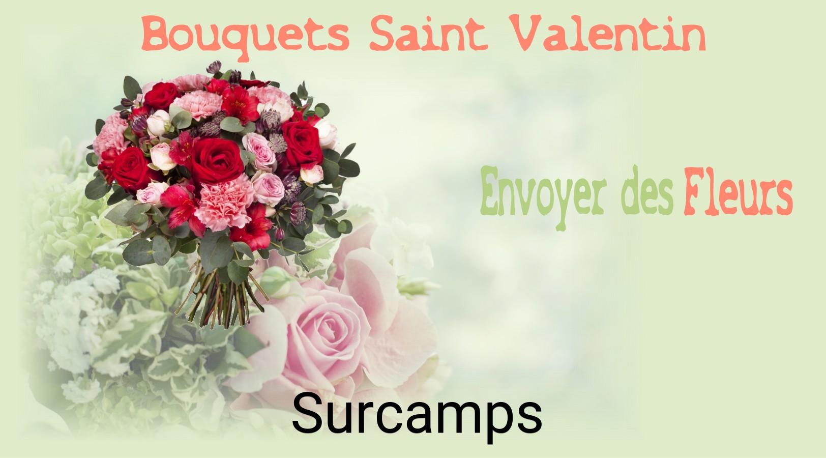 Roses de Saint-Valentin livrées à Surcamps